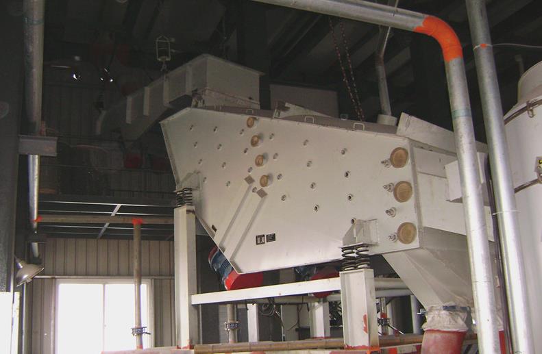 內(nèi)蒙直線篩和概率篩客戶使用設(shè)備現(xiàn)場