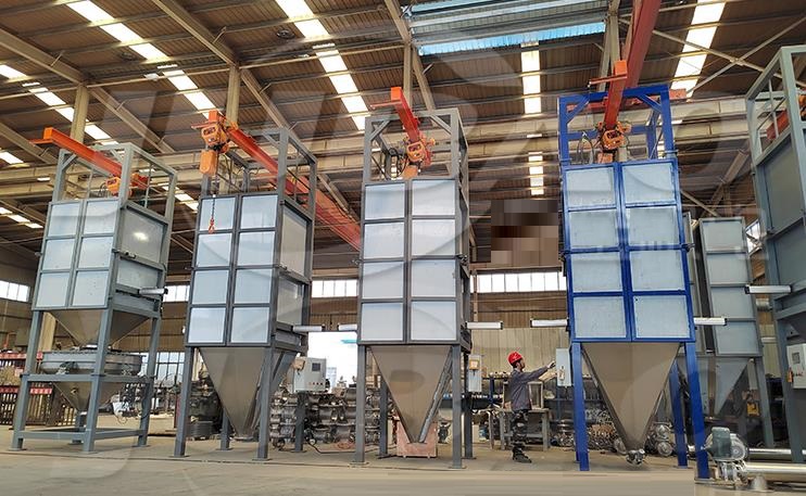 噸袋拆包機、噸包投料站